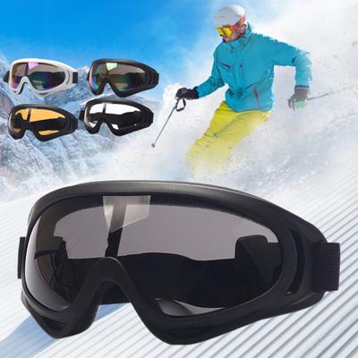 UV Koruma Kayak Gözlüğü Anti Sis Ayarlanabilir Askı Rüzgar Geçirmez Snowboard Gözlüğü Erkekler Kadınlar için Bisiklet Gözlükleri Motosikletler Dağcılık Gözlüğü
