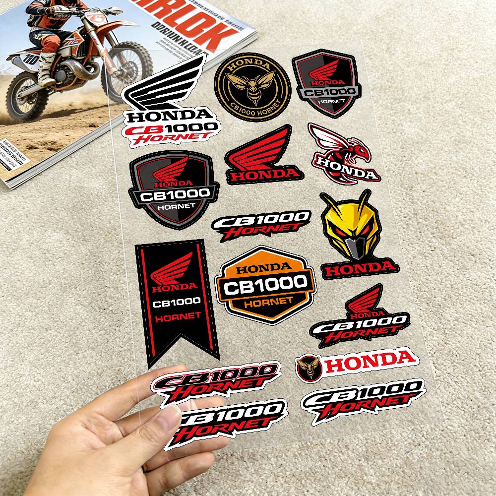 FOR HONDA CB1000 Hornet Waterproof Reflective Motorbike Stickers Easy Peel Removable Decals for Motorcycle Car