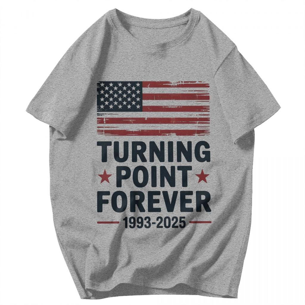 Men T Shirt Turning Point USA Vintage Gifts Y2K Graphic Anime Unisex Clothes T Shirts