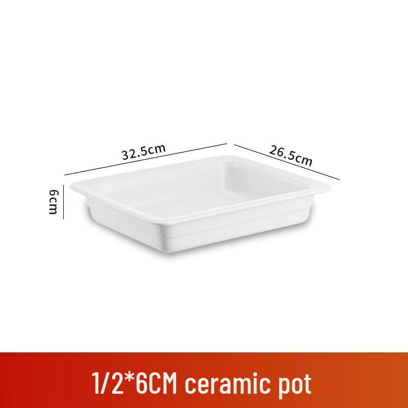 Yunrui Buffet Ceramic Serving Basin