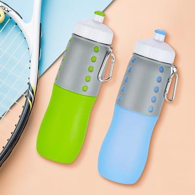 Jadalny Silikonowy Kubek na Wodę Wielofunkcyjny Składany Outdoorowy Sportowy Kubek na Wodę Wspinaczka Rowerowa Podróże Przenośny