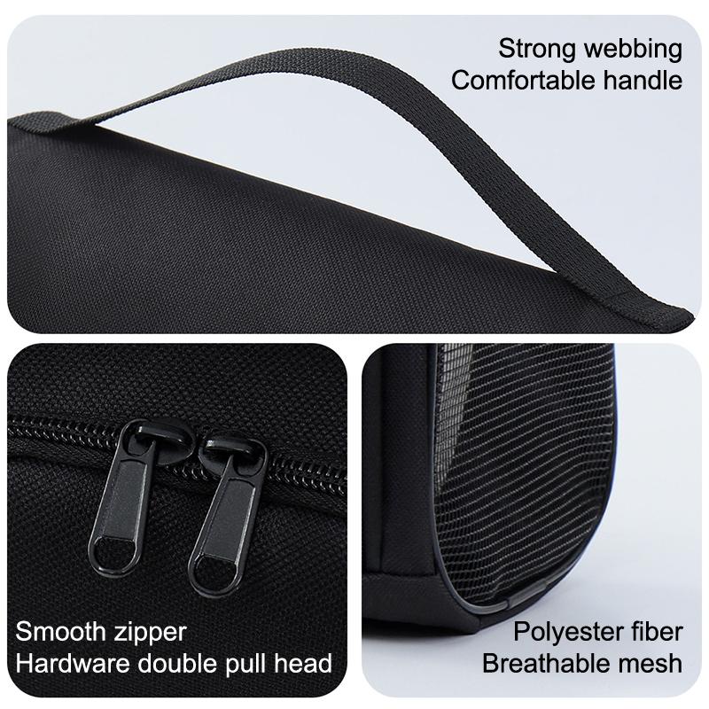 Tragbare Golfschuhtasche Oxford-Gewebe Schuhtragetaschen Atmungsaktiv Leichtgewichtige Golfhandtasche Staubdicht Fußball Tennisschuhtasche