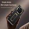 Honor Magic V6 Tech Leather Case with Wristband Stand