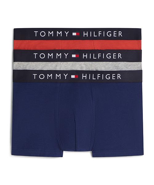 

[Tommy Hilfiger] Logo Band Trunks 3P T12G1AXO120MT10UM [Shipped from Korea] 100% Authentic S