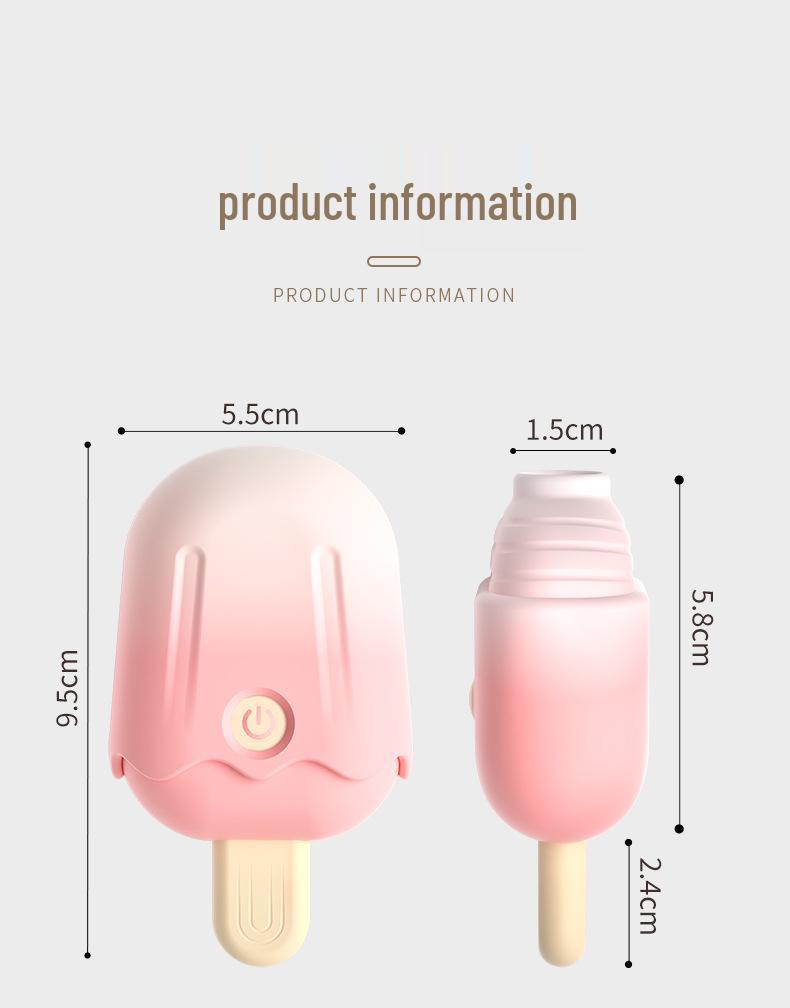 LILO Cute Ice Cream Stick Vibrator for Women
