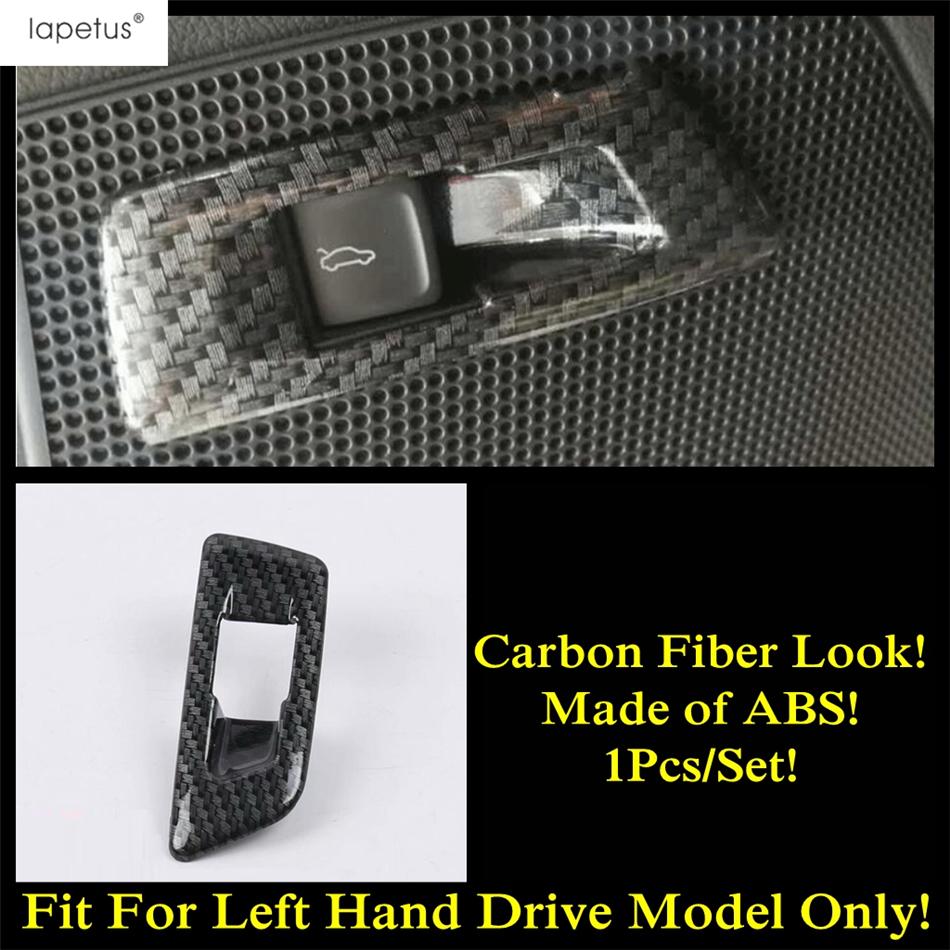 Rear Tail Gate Door Button / Glove Box Sequ Decoration Cover Trim For Skoda Kodiaq 2017 -  ABS Matte Accessories Interior