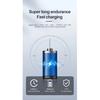 FMAi K5 Carbon Monoxide Detector Accurate detection LED Screen Portable Travel Rechargeable CO and CO2 Detector with alarm sound