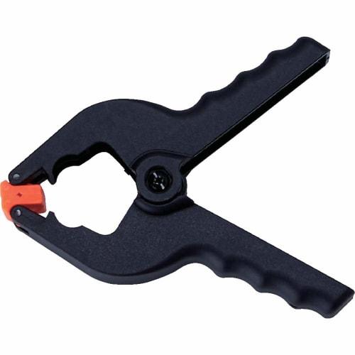 TRUSCO Plastic Spring Clamp, 60mm Opening, TPSC50A, Orange and Black
