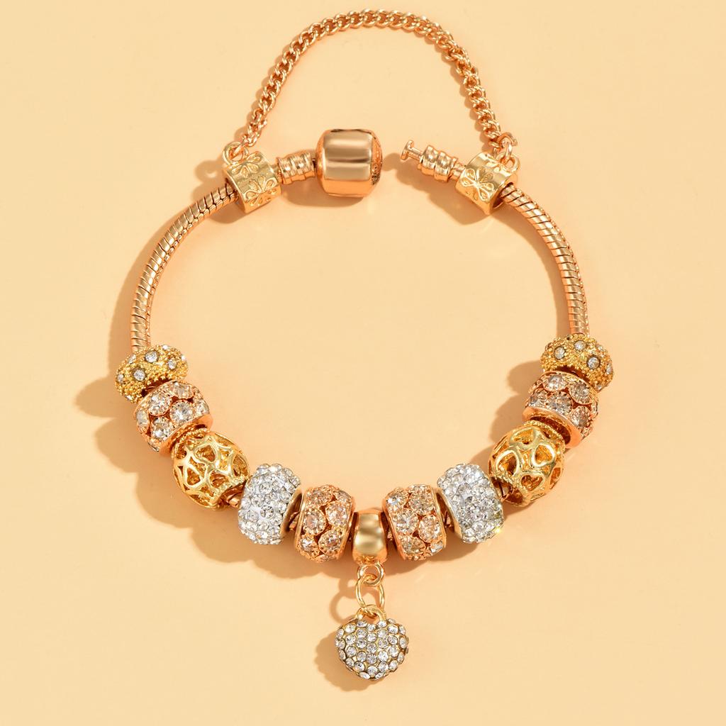 1 Women's Fashion Panjiadorado Element Love Bracelet, Suitable for Dating, Travel Banquets, Parties, Festivals, Fashion Gifts