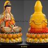 1pc Resin Guanyin Buddha Statue Ornaments Resin Crafts Feng Shui Decoration Living Room Home Decoration Pray for Auspiciousness