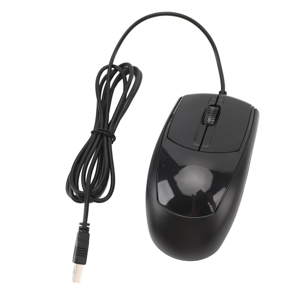 USB Wired Mouse Ergonomic Corded Computer Mouse 1200 DPI Silent Click Gaming Mouse for Office