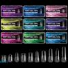 550pcs Semi-matte Fake Nails NO Polishing Press On False Nails Medium Short Design Nail Tips Salon Home DIY Fake Nail Extension