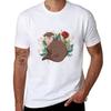 Otter Rose Tshirt Casual All Match Tee Shirt For Unisex