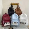 Polka Dot Piano Women's Backpack Lightweight Casual Simple Design School Bag Travel Bag with Zipper for College Students Teens