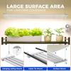 4FT Indoor Plant Grow Lights 336W 4 x 84W LED Panels Full Spectrum High PPFD Mechanical Timer Linkable Hanging Light for Indoor