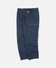 FRIZMWORKS Washed Cotton Zip Cargo Pants _ Navy