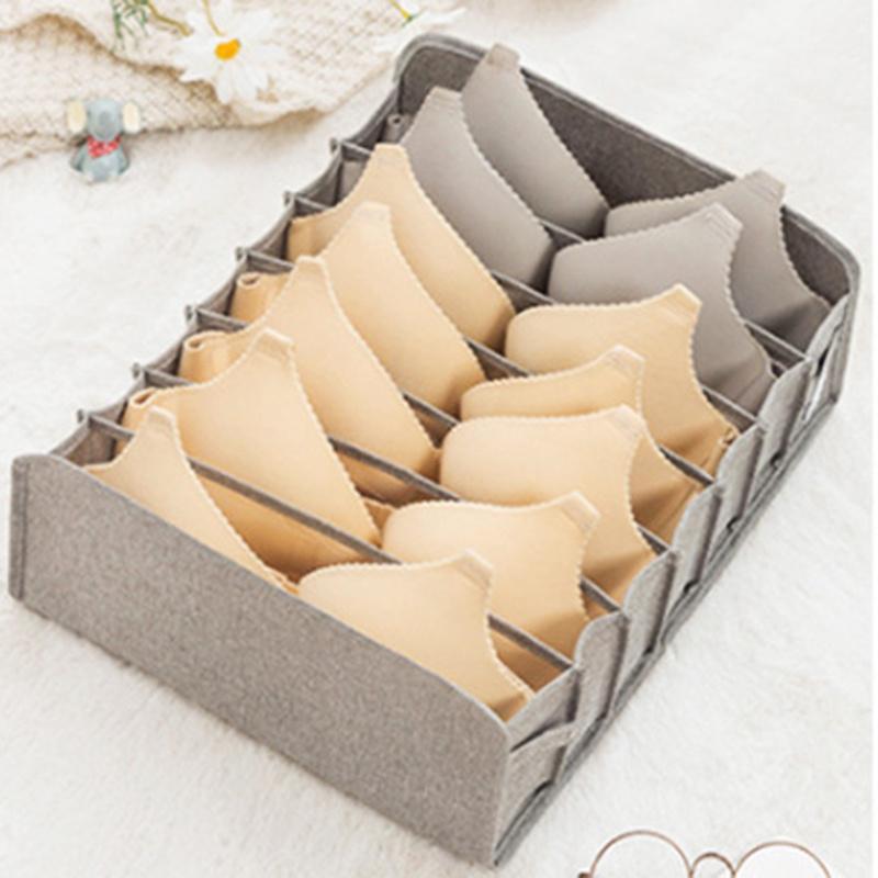 1pc Underwear Storage Box, Wardrobe Drawer Separated Storage Box, Household Organizing Storage Box