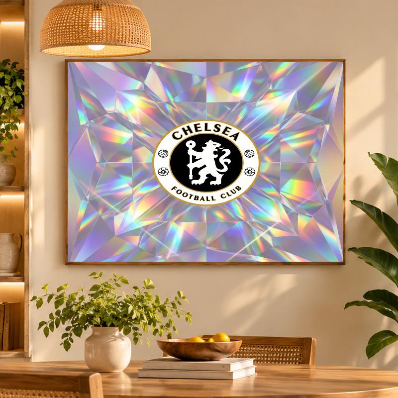5D Diamond Painting Chelsea FC DIY Full Drill Diamond Art Kit Home Decoration