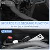 GaRhomxy 2PCS Car Seat Gap Filler Organizer, Universal Fit Gap Stopper For Cars SUV Truck, Prevent Drop Between Seat & Console, Anti-Slip Foam With
