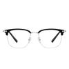 RECLOW RECLOW TR B202 BLACK SILVER GLASS Blue-light VER Glasses