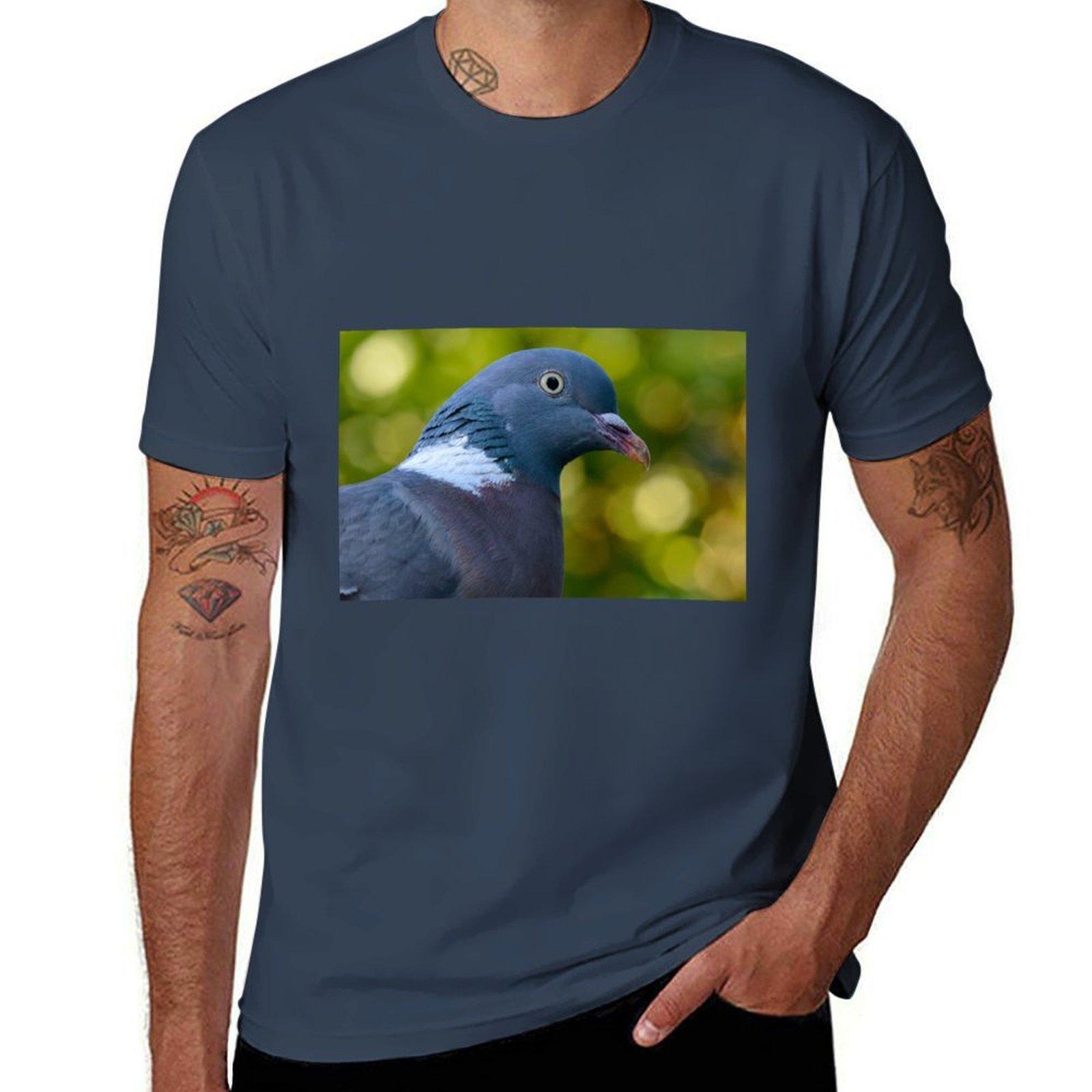 Woody The Adorable Wood Pigeon Tshirt Lightweight Hiking Tshirt S