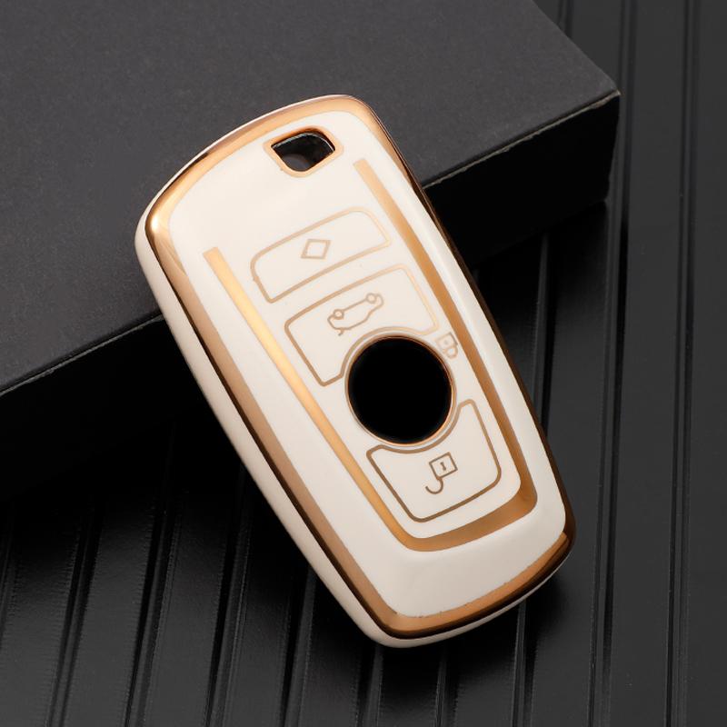 Soft TPU Car Remote Key Case Cover Shell Fob Protector Accessories For BMW 1 3 5 7 Series X1 X3 X4 X5 F10 F15 F16 F20 F30 F18 F25 M3 M4 E34