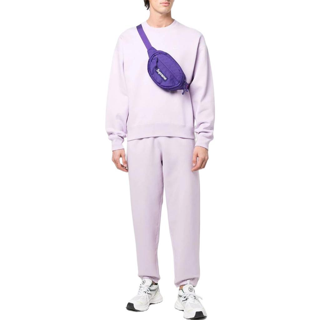 Nike Embroidered Logo Joggers Men Bottoms Light-Purple CW5460-530