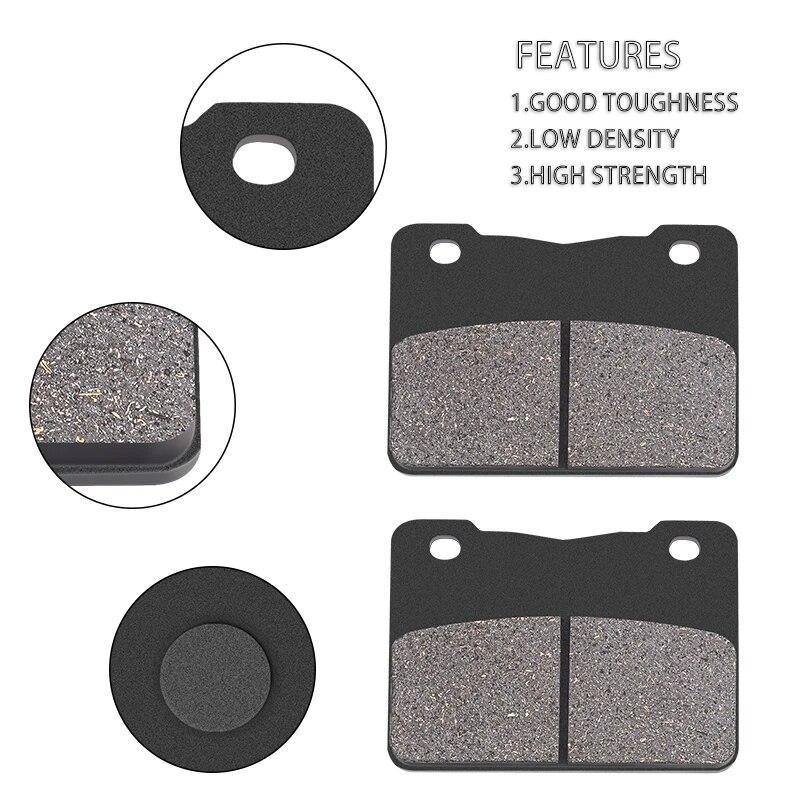 AHL Motorcycle Front and Rear Brake Pads For AEON Elite 400i For SYM SB 250 Ni Wolf SB Max Sym 400i 600i Inc ABS 400 600 I