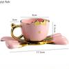 Creative Bow Shaped Coffee Cup Water Cup Couple Cups Tea Mug Coffee Mug Breakfast Cups Dessert Dish Drinkware Beverage Mugs