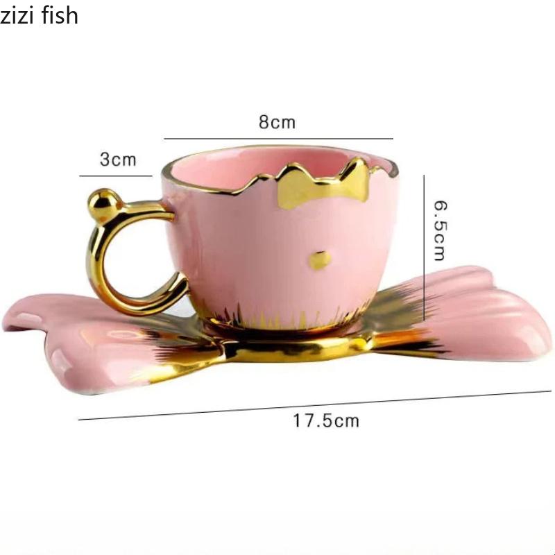 Creative Bow Shaped Coffee Cup Water Cup Couple Cups Tea Mug Coffee Mug Breakfast Cups Dessert Dish Drinkware Beverage Mugs