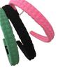 Candy Color High Crown Face Washing Headband with Sponge Hairband Pattern