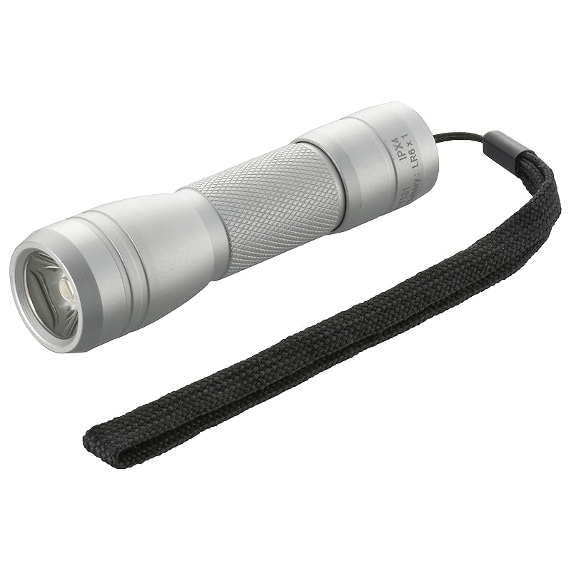 

Ohm (OHM) Electric machine flashlight handy light aluminum body LED light pure beam 80 lumens IPX4 Anti-flying eyelashes outdoor disaster LHA-Y131-S