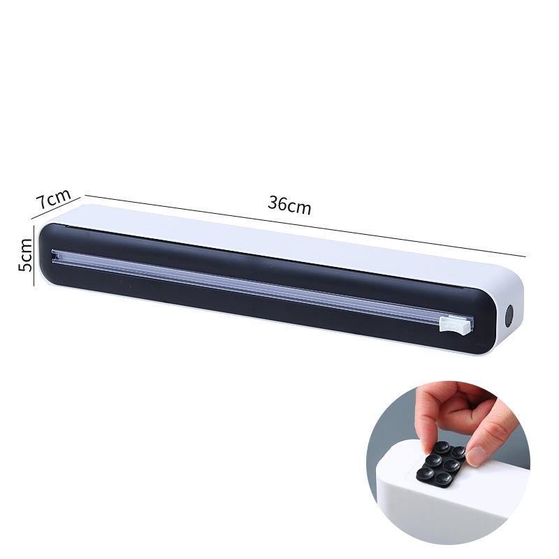 Kunststofffolienspender, Frischhaltefolienspender, Schneider, Frischhaltefolienspender, Aluminiumfolie, Pergamentpapier, Injektor, Küchenwerkzeug