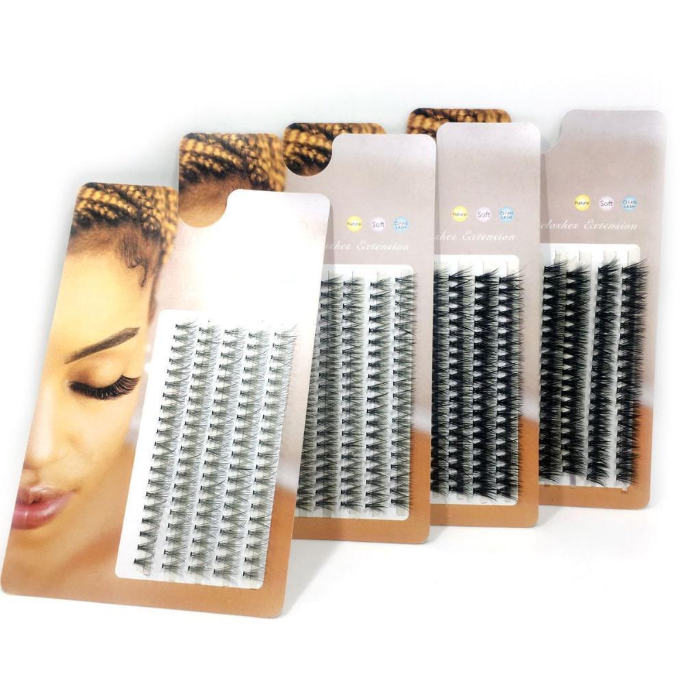 Natural Soft False Eyelashes Thick Cluster Single Eyelash Lengthening Eye