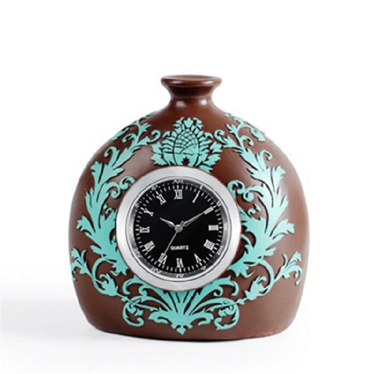 Decorative Round Clock Insert with Roman Numerals Miniature Clock Fit Up Watch Dials Replacement for Art and Crafts