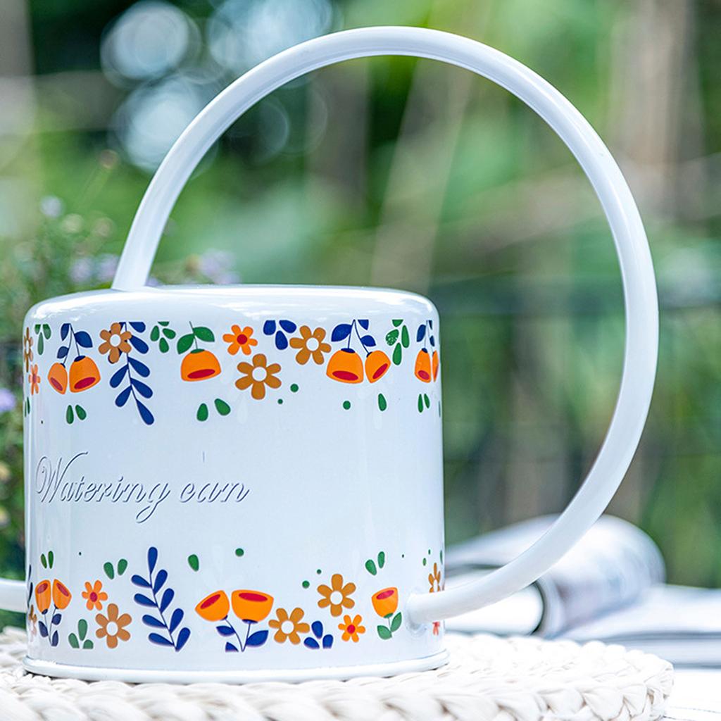 Watering Can 1.3L Stainless Steel Long Spout Watering Can for Indoor Outdoor House Plants Garden