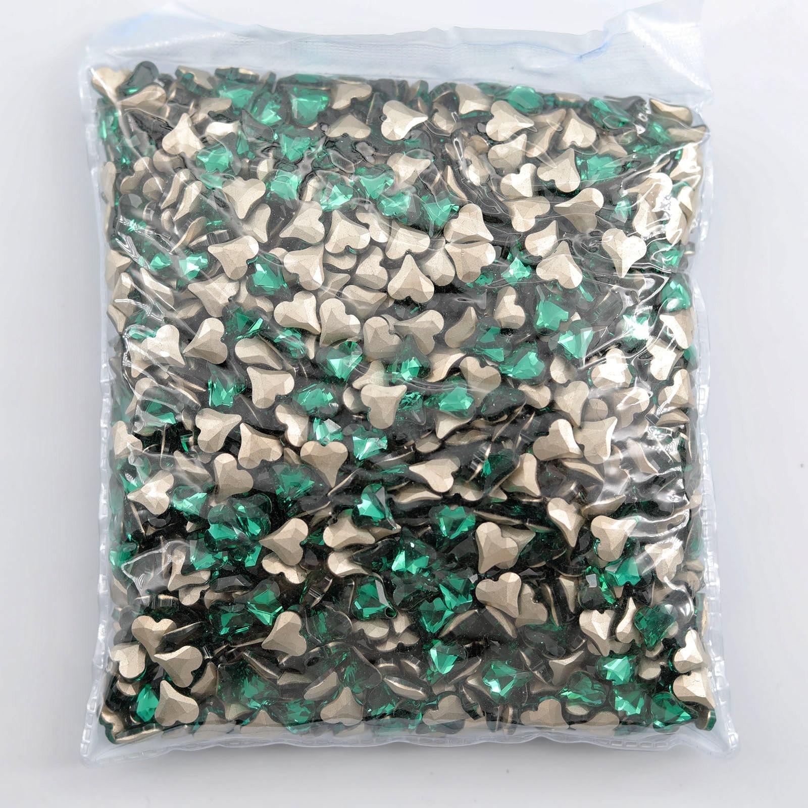 

Дрель для ногтей в стиле «броня» в стиле «придворный», изумрудная, с заостренным дном, в форме восьмиугольника, ювелирные изделия в стиле «интернет-знаменитость»