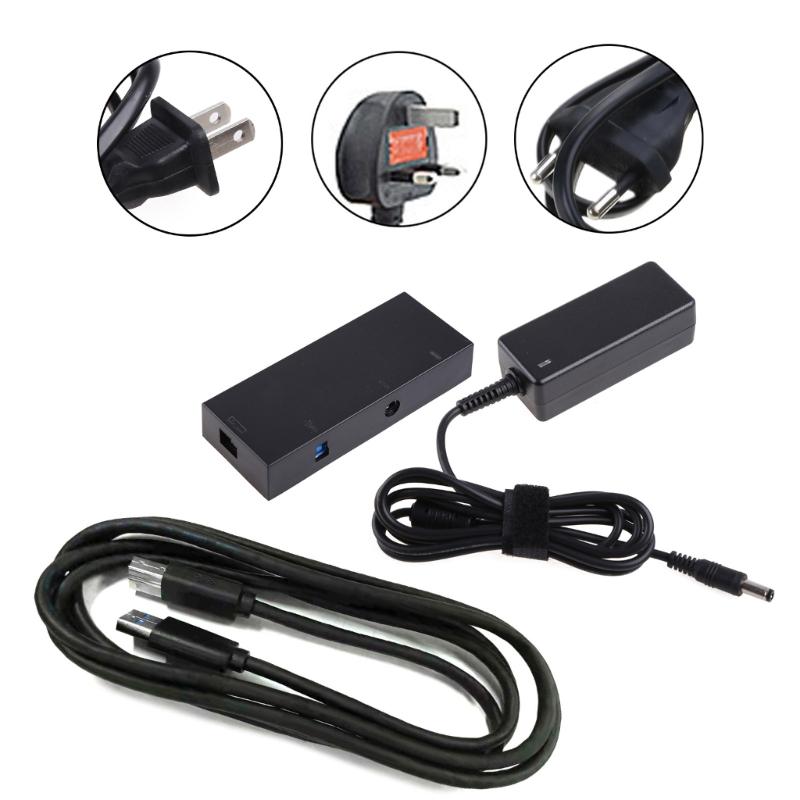 USB 3.0 Adapter for One S/X Adapter New Power Supply 2.0 Sensor For Windows 8//8.1/10 EUR/USA/UK Plug