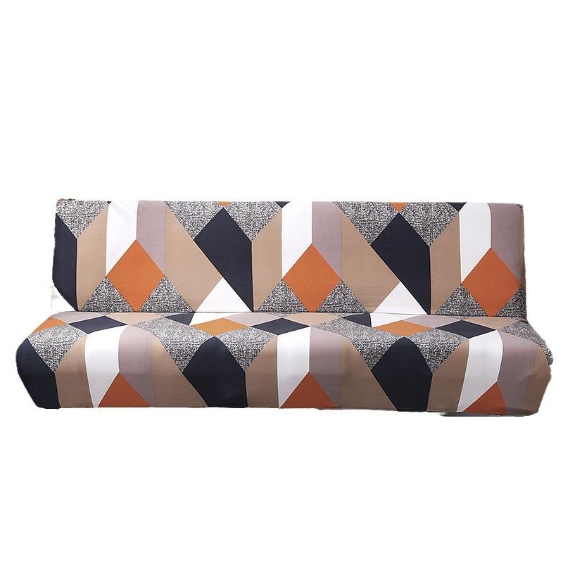 No Armrest Stretch Sofa Cover All-Inclusive Folding Sofa Bed Cover Cover Fitted Sheet Full Cover Sofa Cover