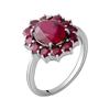 Silver Ring with Natural Ruby 5.4ct (2068495)
