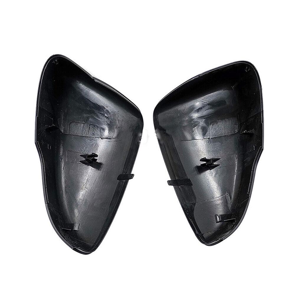 For Ford Focus MK4 2019-2025 LHD Rearview Side Mirror Cover Wing Cap Replacement Exterior Door Rear View Case Trim Carbon Fiber