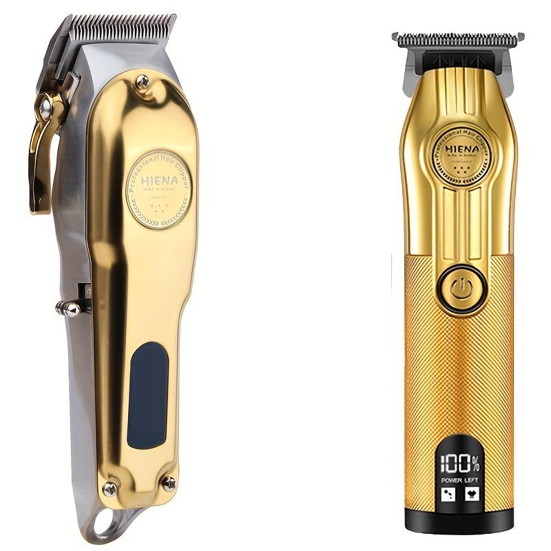 

Профессиональный мужской парикмахерский триммер с Т-образным лезвием с зарядкой через USB, набор для домашнего ухода за бородой и бритвой