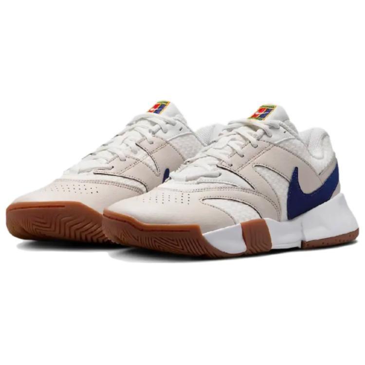 Nike Court Lite 4 Summit White Light Bone White Binary Blue Women's FD6575-102