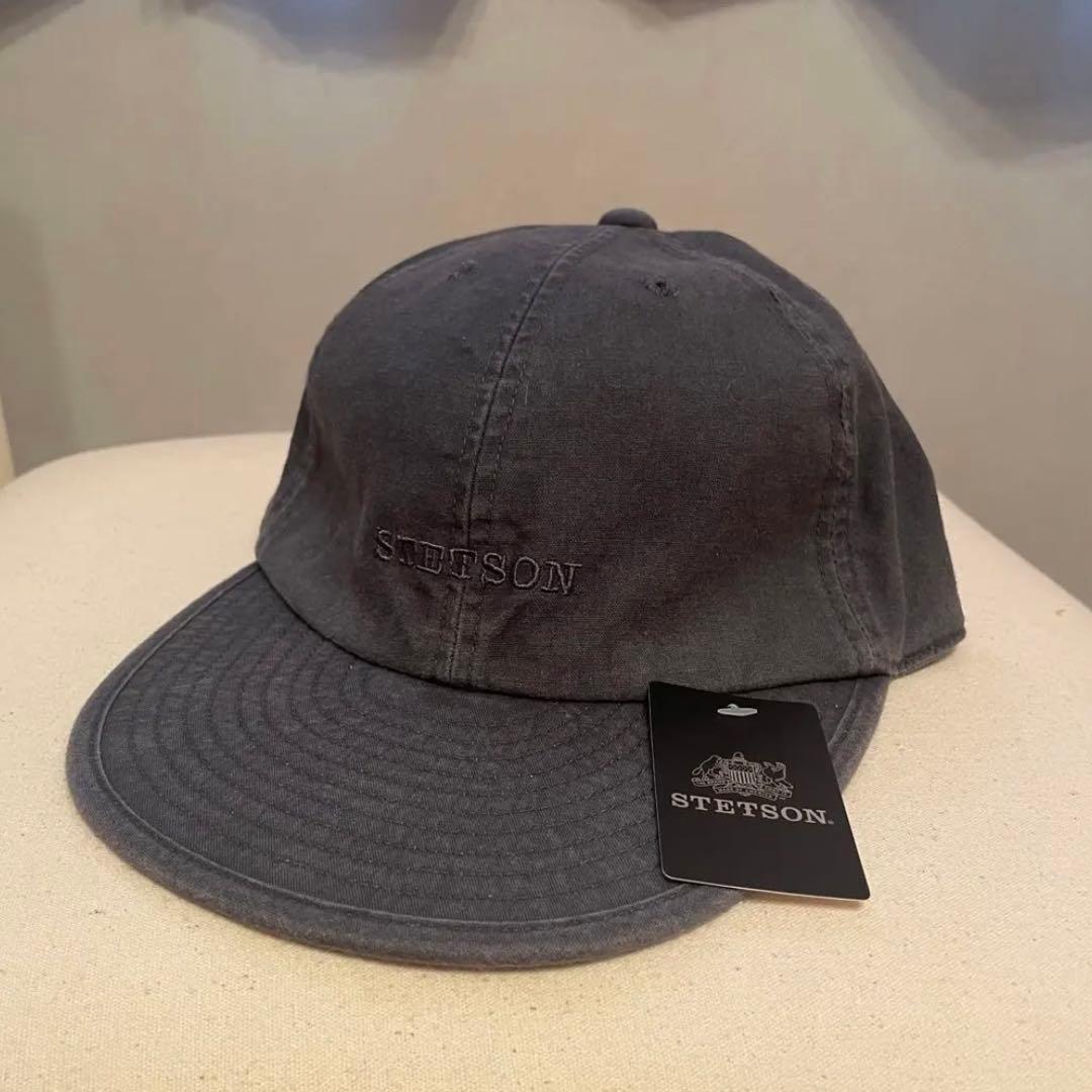 Used stetson cap black