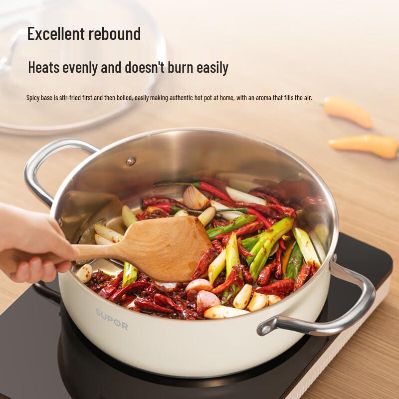Supor 304 Stainless Steel Hot Pot