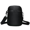 Unisex Large Capacity Leather Crossbody Phone Bag