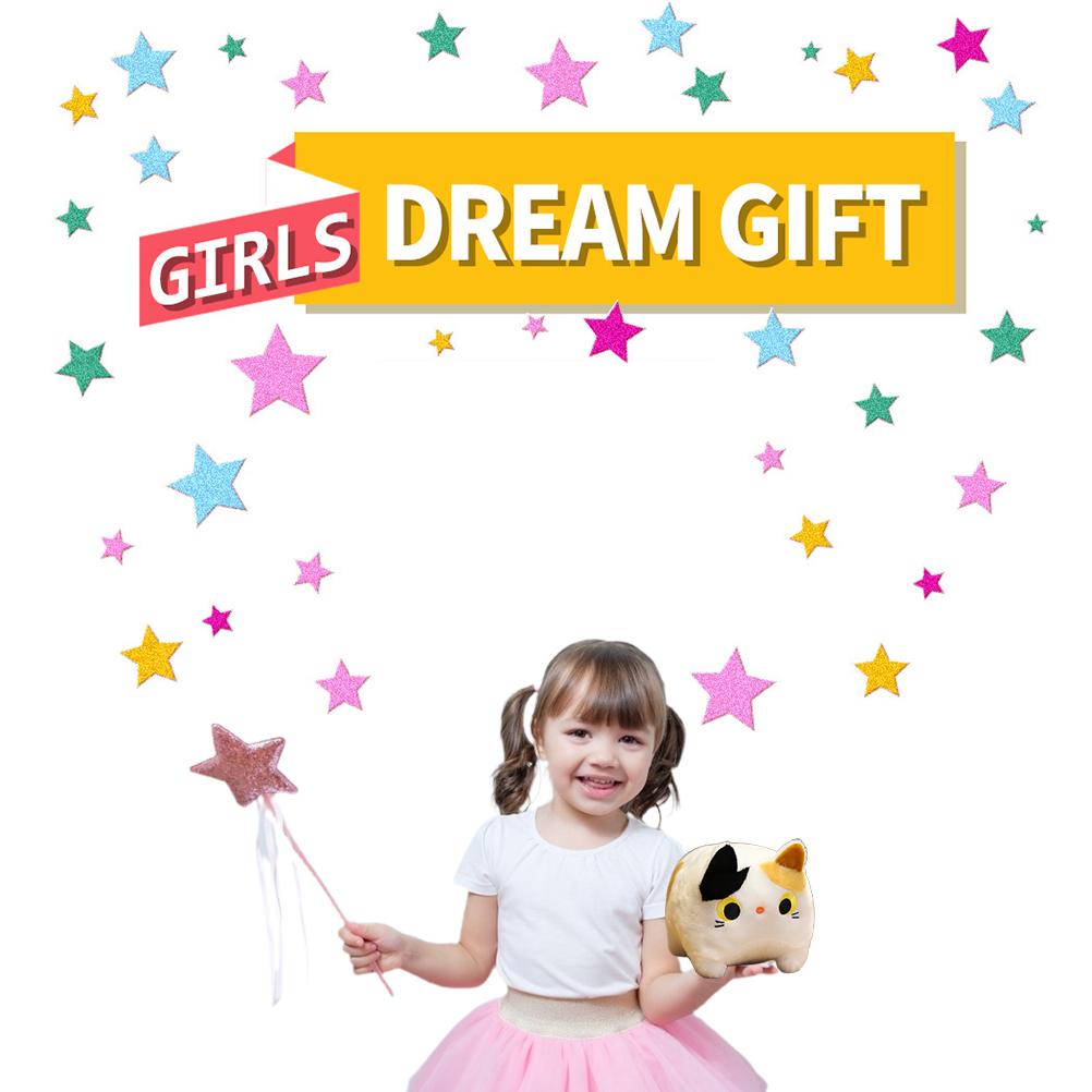 Pocket Cat Doll Cute Stuffed Animal Cat Plush Toy Birthday Gifts for Girls Teen Kids Adults