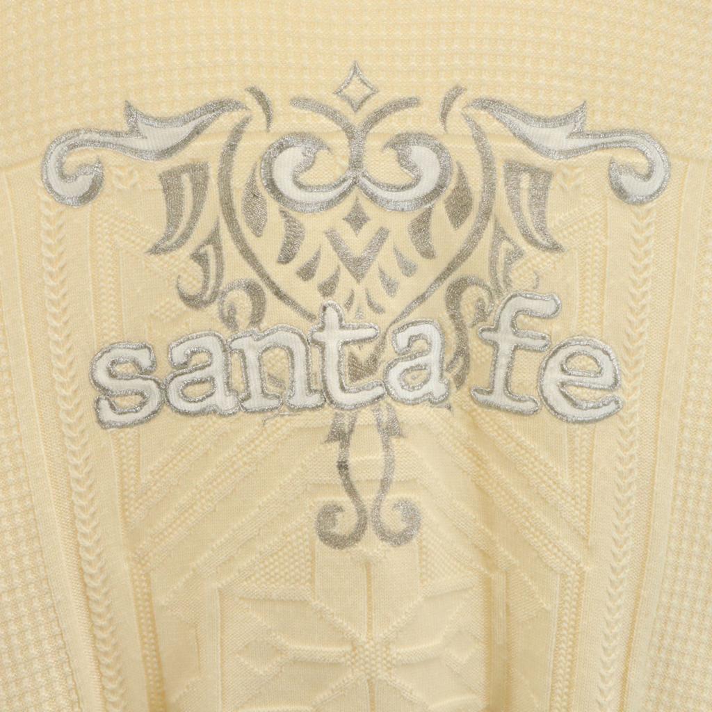 Santa Fe 90s Made In Japan Wool Blend Old Long Sleeve Sweater 3 Knit Men's Used