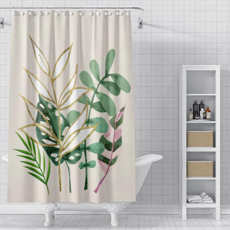 

Домашние шторки для душа для ванной водонепроницаемая ткань Современный скандинавский стиль занавеска для ванной 180x200 240x180 милая собака смешнаяXT6 240X180CM-94.48X70.8