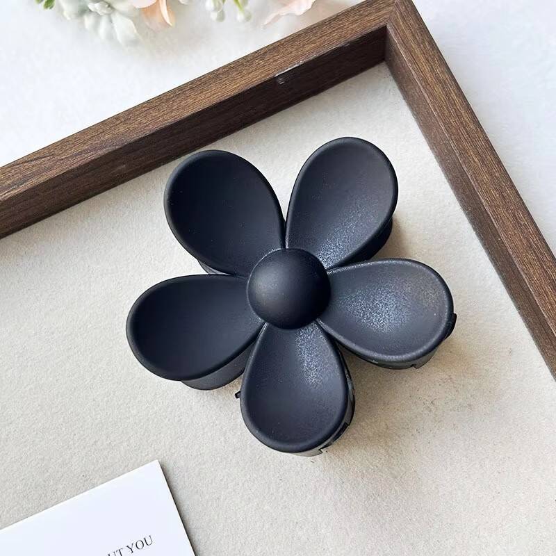 Fashion Flower Hair Claws Clips For Women Girls Sweet Large Hair Clip Clamp Ponytail Hairpins Hawaiian Hair Accessories Headwear